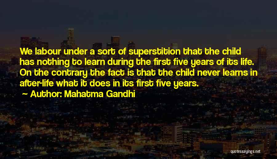 What We Learn Quotes By Mahatma Gandhi