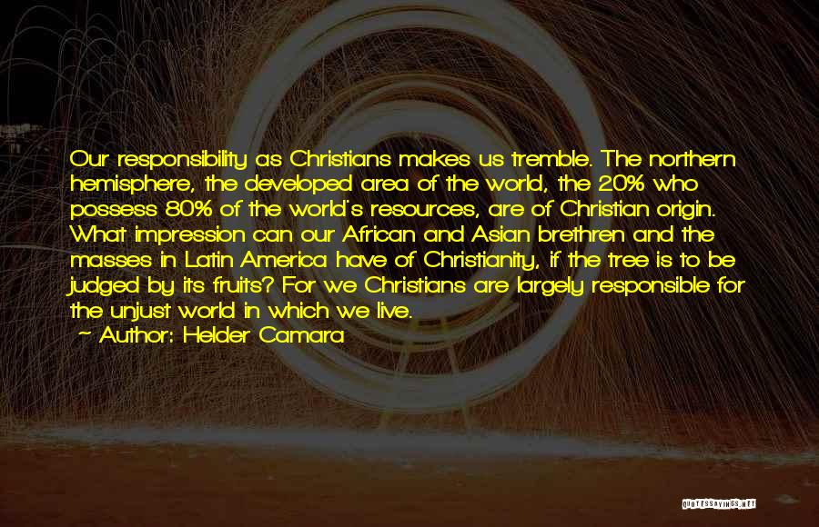 What We Possess Quotes By Helder Camara