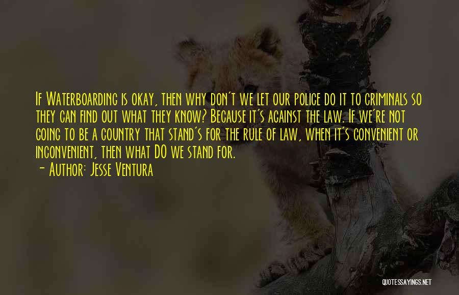 What We Stand For Quotes By Jesse Ventura