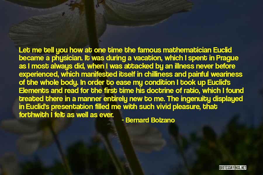 What Were Some Of Euclid Quotes By Bernard Bolzano What Were Some Of Euclid Quotes By Bernard Bolzano