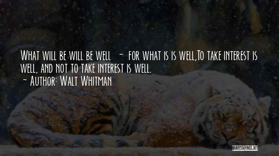 What Whitman Quotes By Walt Whitman