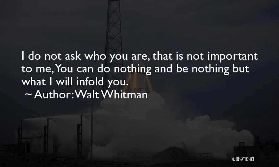 What Whitman Quotes By Walt Whitman