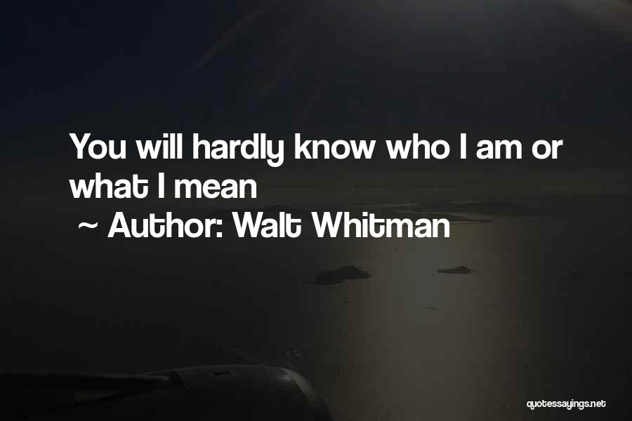 What Whitman Quotes By Walt Whitman