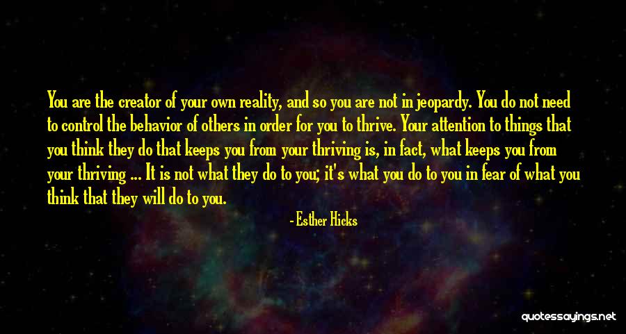 What Will Others Think Quotes By Esther Hicks