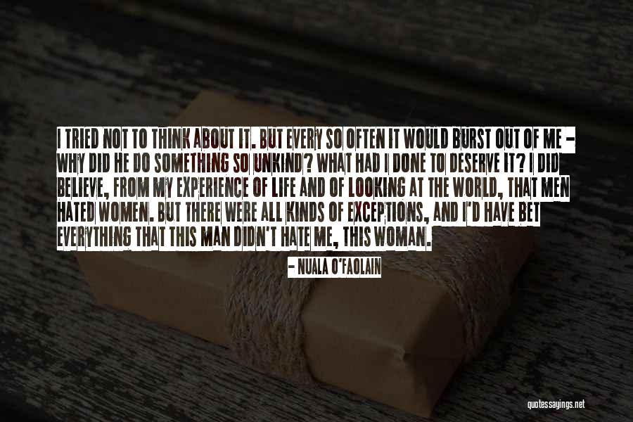 What Women Deserve Quotes By Nuala O'Faolain What Women Deserve Quotes By Nuala O'Faolain
