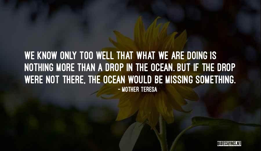 What Works Quotes By Mother Teresa