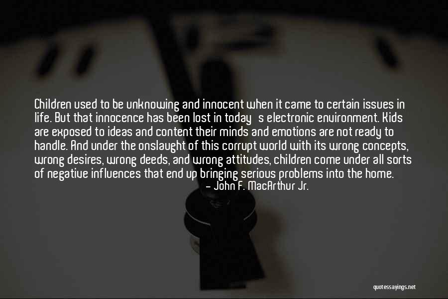 What Wrong With The World Today Quotes By John F. MacArthur Jr. What Wrong With The World Today Quotes By John F. MacArthur Jr.