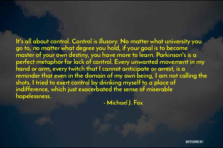 What You Cannot Control Quotes By Michael J. Fox What You Cannot Control Quotes By Michael J. Fox