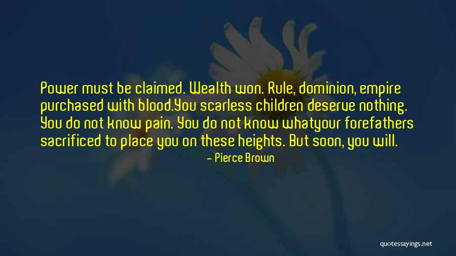 What You Deserve Quotes By Pierce Brown