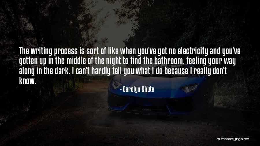 What You Do In The Dark Quotes By Carolyn Chute