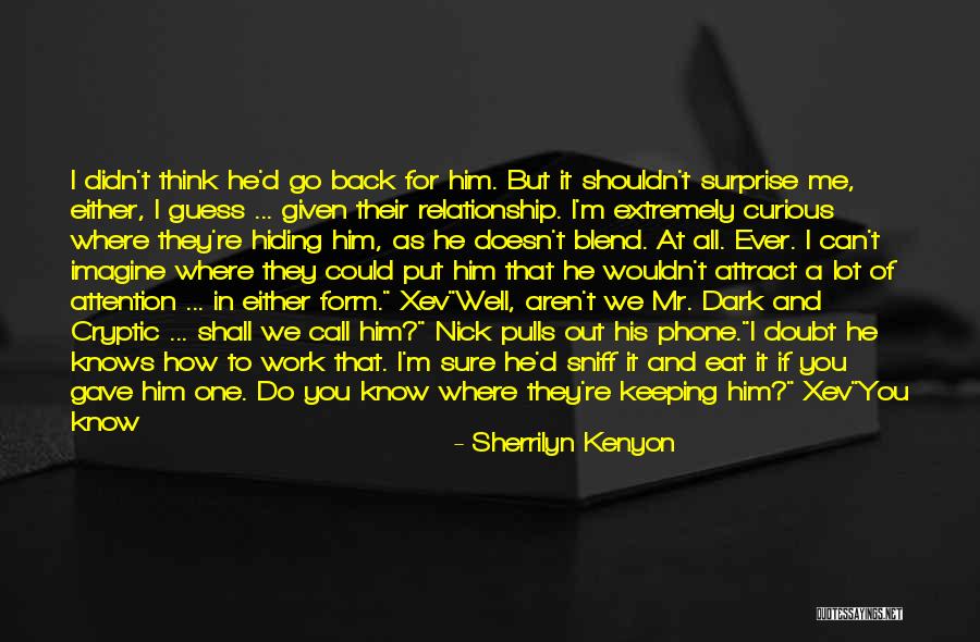 What You Do In The Dark Quotes By Sherrilyn Kenyon What You Do In The Dark Quotes By Sherrilyn Kenyon