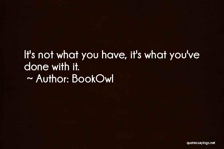 What You Have Done Quotes By BookOwl