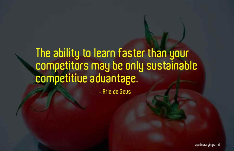What You Learn From Sports Quotes By Arie De Geus What You Learn From Sports Quotes By Arie De Geus