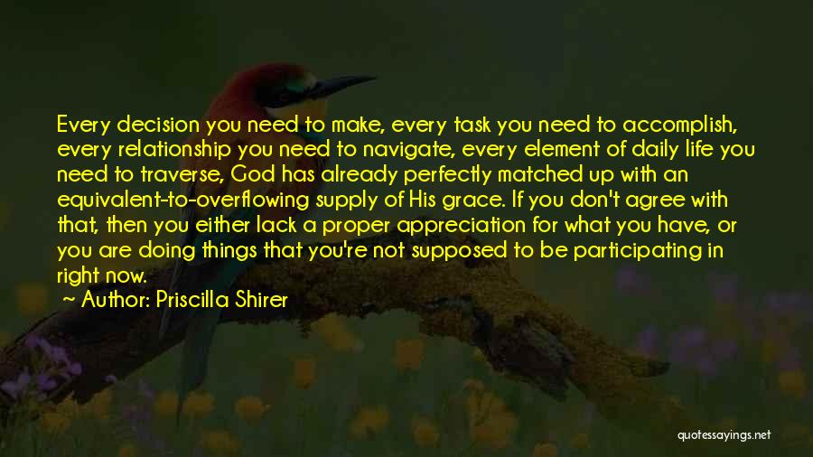 What You Need In A Relationship Quotes By Priscilla Shirer