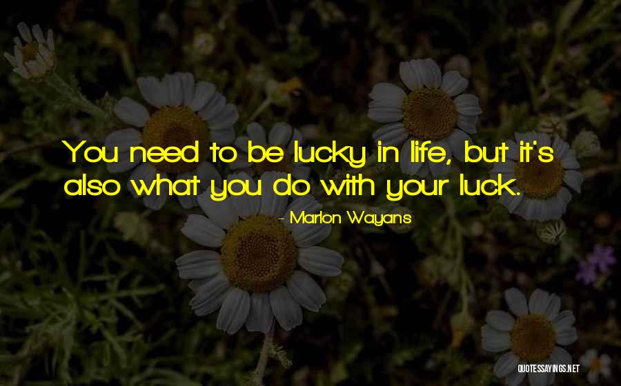 What You Need In Life Quotes By Marlon Wayans What You Need In Life Quotes By Marlon Wayans