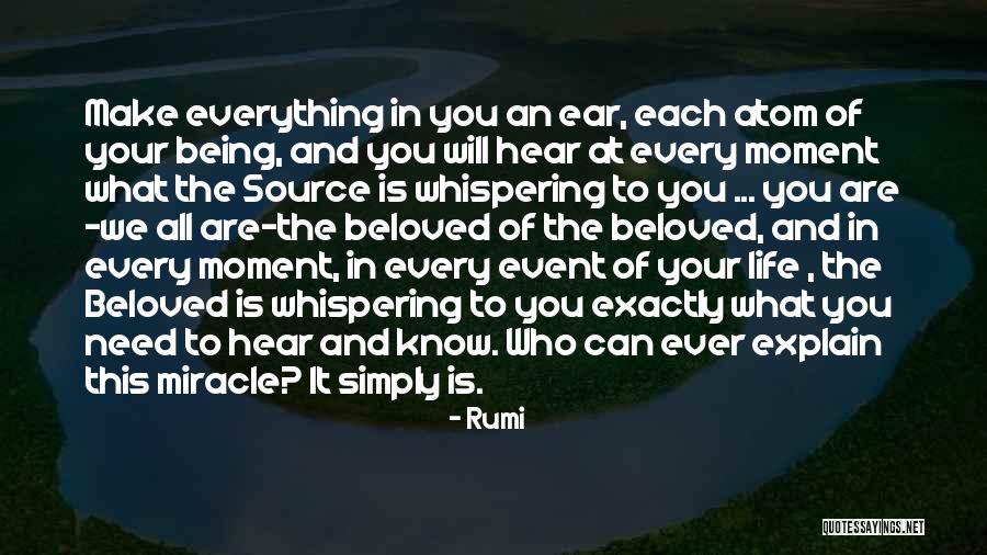 What You Need In Life Quotes By Rumi What You Need In Life Quotes By Rumi