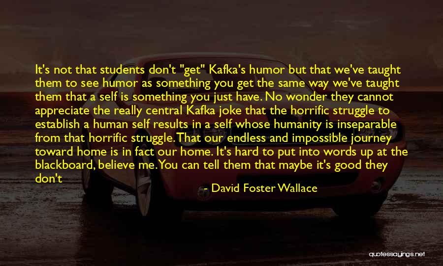 What You See Is Not What You Get Quotes By David Foster Wallace What You See Is Not What You Get Quotes By David Foster Wallace