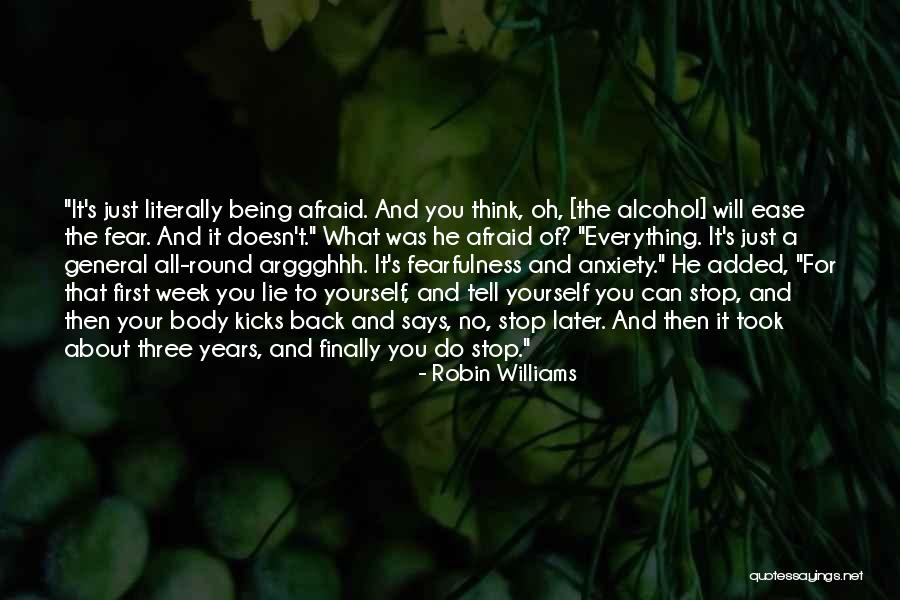 What You Think About Yourself Quotes By Robin Williams