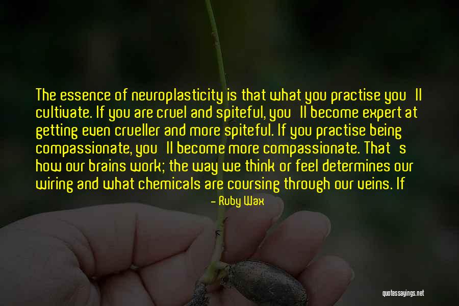 What You Think You Become Quotes By Ruby Wax What You Think You Become Quotes By Ruby Wax