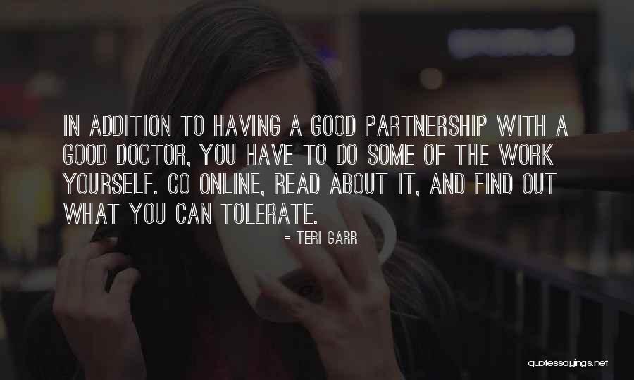 What You Tolerate Quotes By Teri Garr What You Tolerate Quotes By Teri Garr