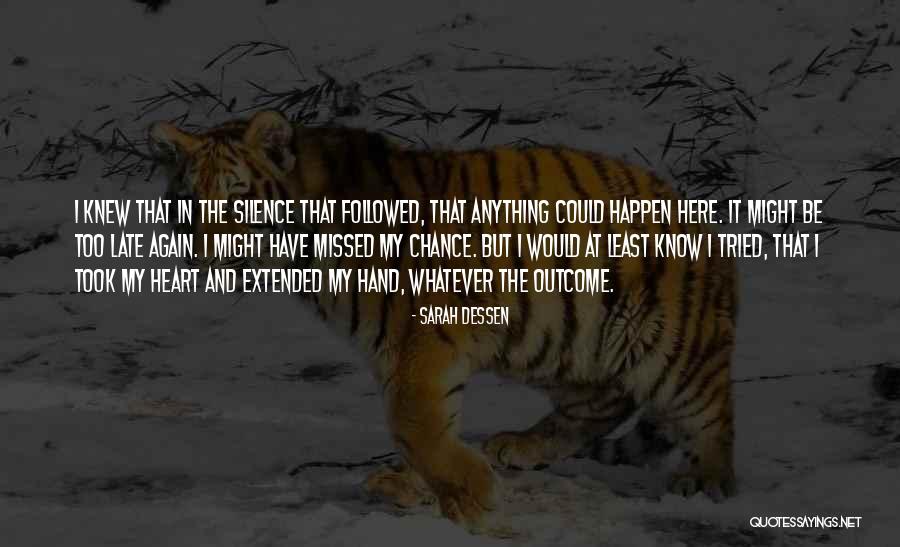 Whatever Happen Quotes By Sarah Dessen Whatever Happen Quotes By Sarah Dessen