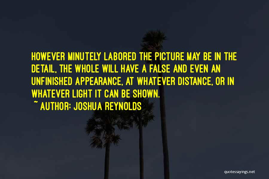 Whatever It May Be Quotes By Joshua Reynolds