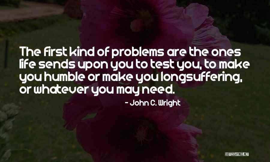 Whatever Life Sends Quotes By John C. Wright Whatever Life Sends Quotes By John C. Wright