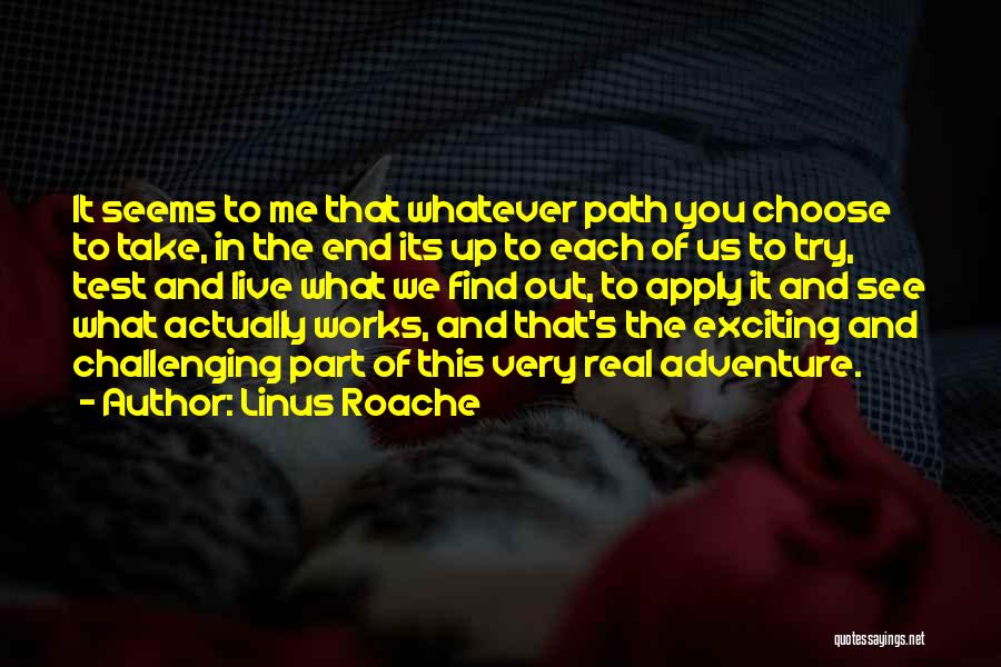 Whatever Path You Take Quotes By Linus Roache