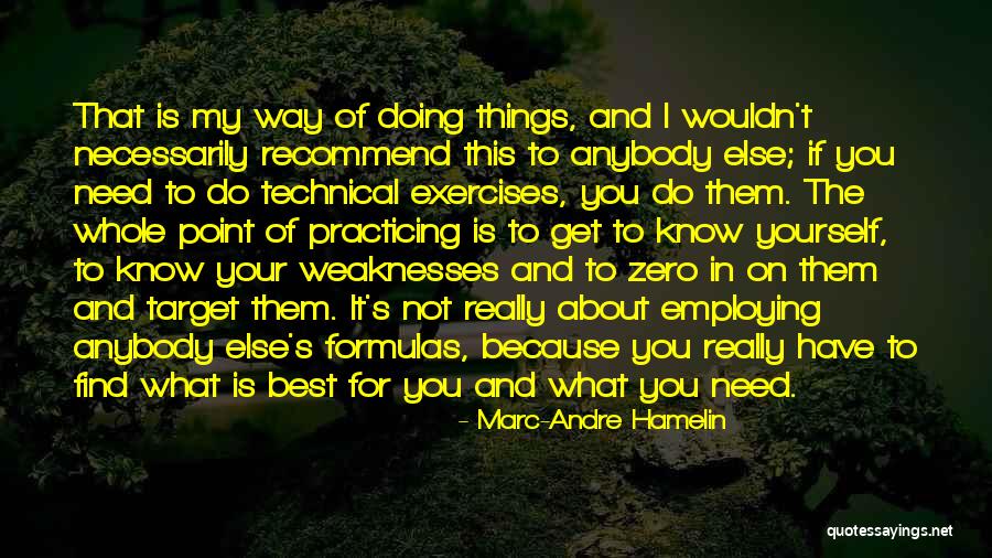 What's Best For Yourself Quotes By Marc-Andre Hamelin What's Best For Yourself Quotes By Marc-Andre Hamelin