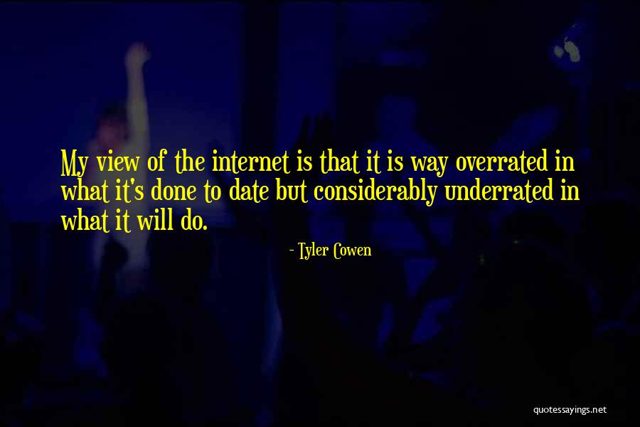 What's Done Is Done Quotes By Tyler Cowen What's Done Is Done Quotes By Tyler Cowen