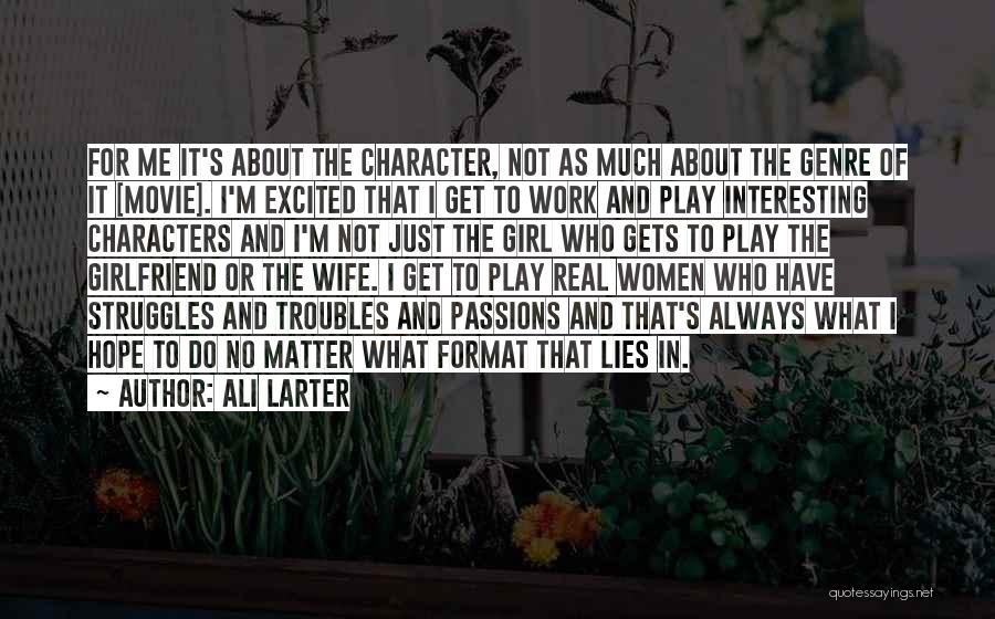 What's For Me Quotes By Ali Larter