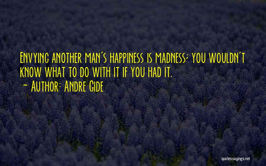 What's Happiness Quotes By Andre Gide
