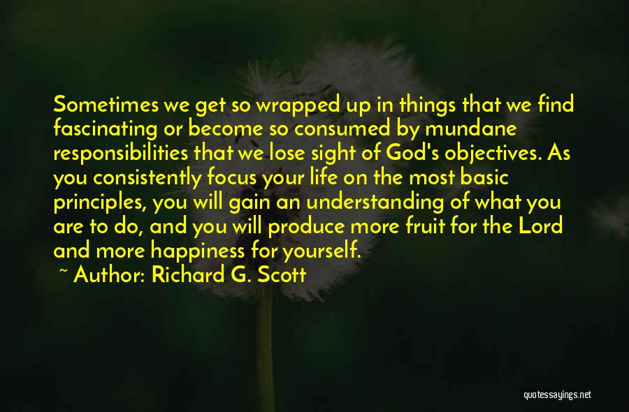 What's Happiness Quotes By Richard G. Scott