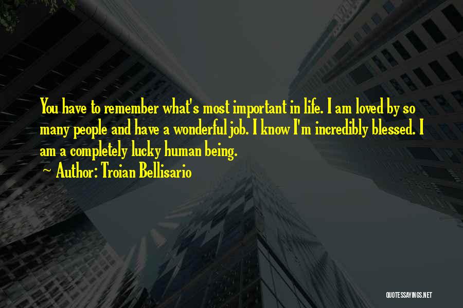 What's Important To You Quotes By Troian Bellisario