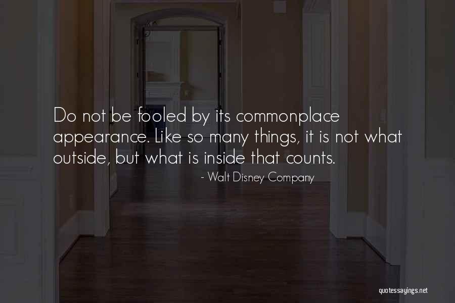 What's Inside That Counts Quotes By Walt Disney Company What's Inside That Counts Quotes By Walt Disney Company
