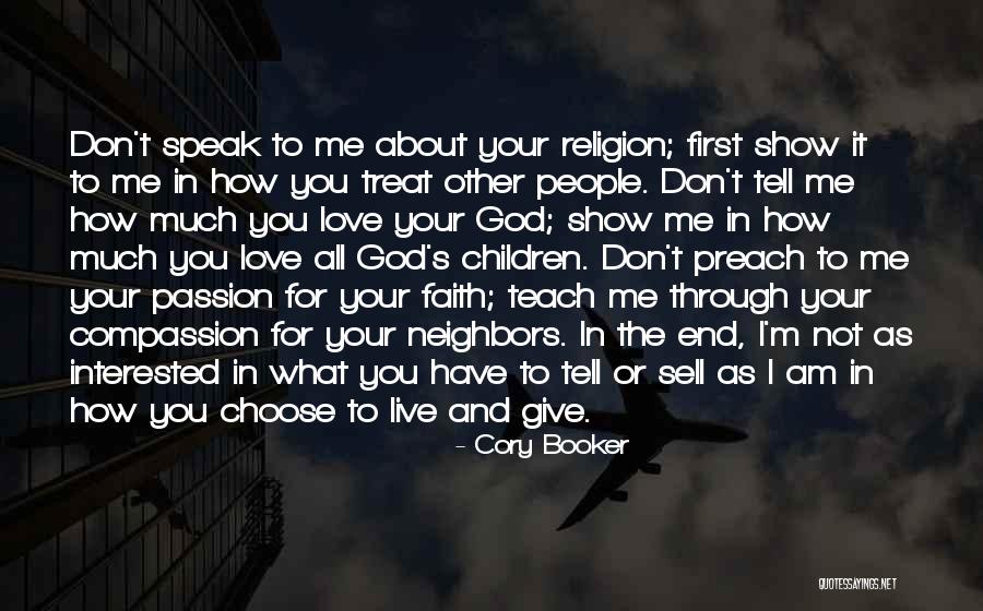 What's Love All About Quotes By Cory Booker