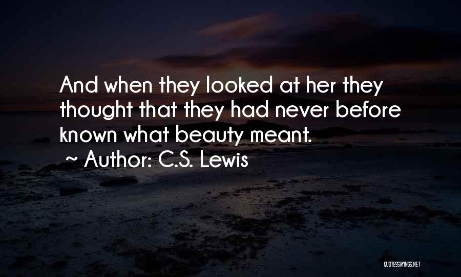 What's Meant Quotes By C.S. Lewis
