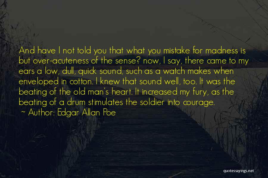 What's My Mistake Quotes By Edgar Allan Poe