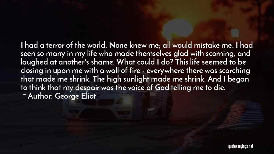 What's My Mistake Quotes By George Eliot