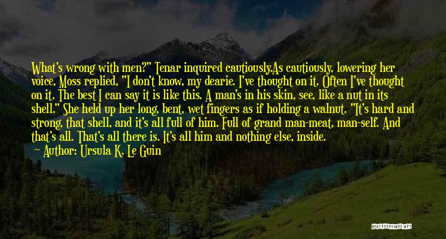 What's On The Inside Quotes By Ursula K. Le Guin