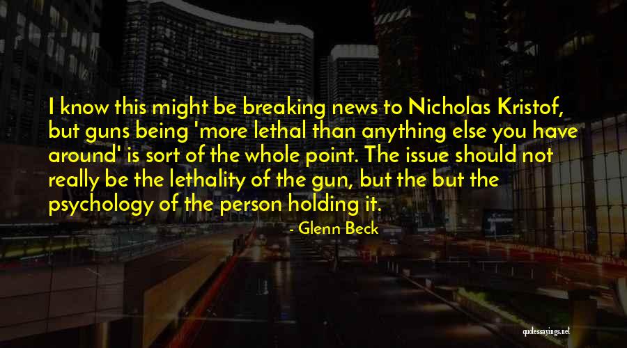 What's The Point Of Holding On Quotes By Glenn Beck