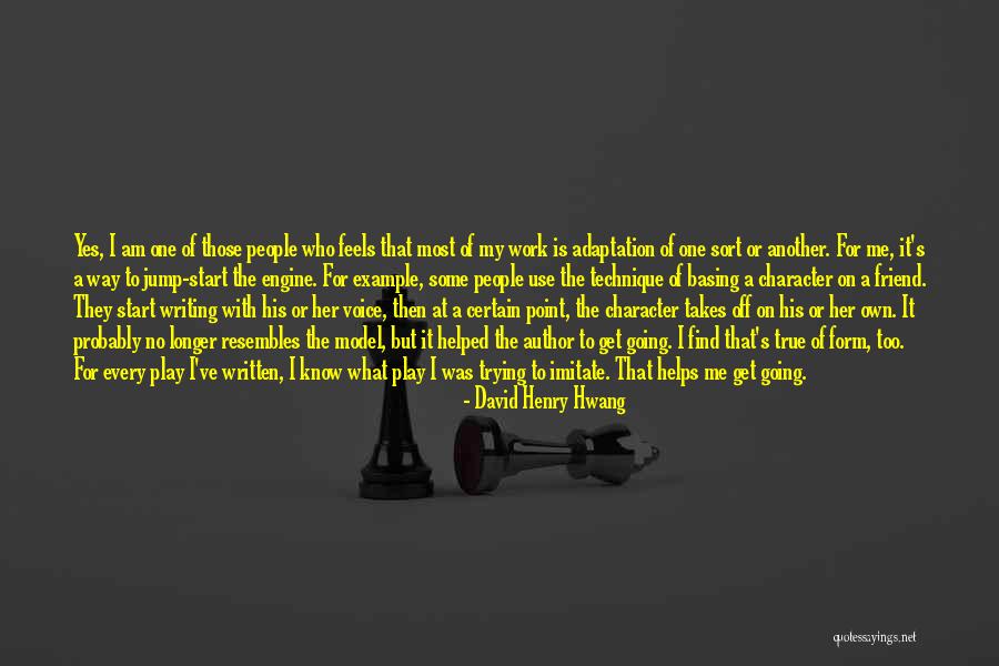 What's The Point Of Trying Quotes By David Henry Hwang