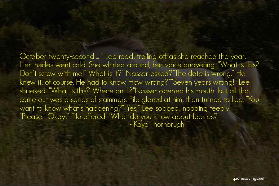 What's Wrong With Me Quotes By Kaye Thornbrugh What's Wrong With Me Quotes By Kaye Thornbrugh