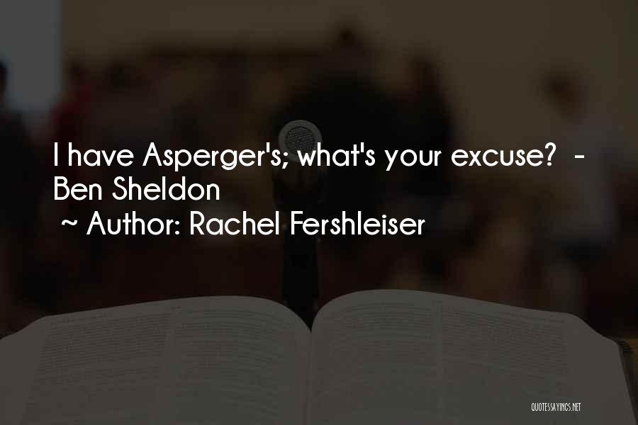 What's Your Excuse Quotes By Rachel Fershleiser