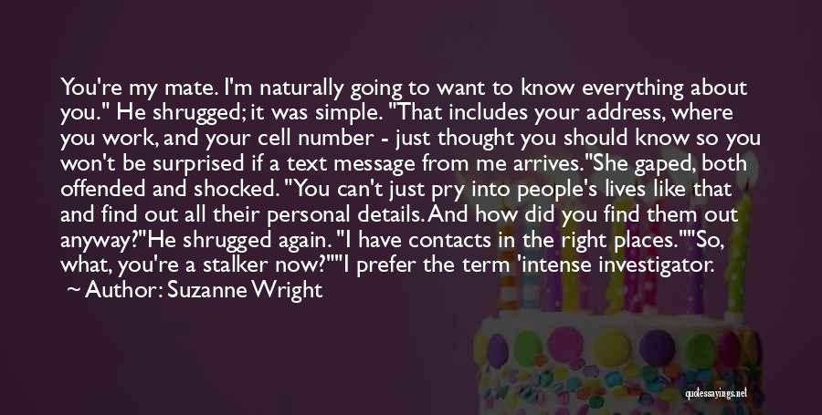 What's Your Number Quotes By Suzanne Wright