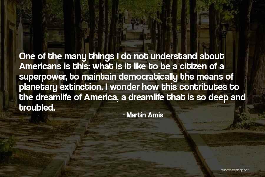 What's Your Superpower Quotes By Martin Amis