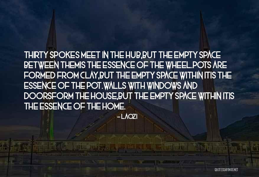 Wheel Spokes Quotes By Laozi Wheel Spokes Quotes By Laozi