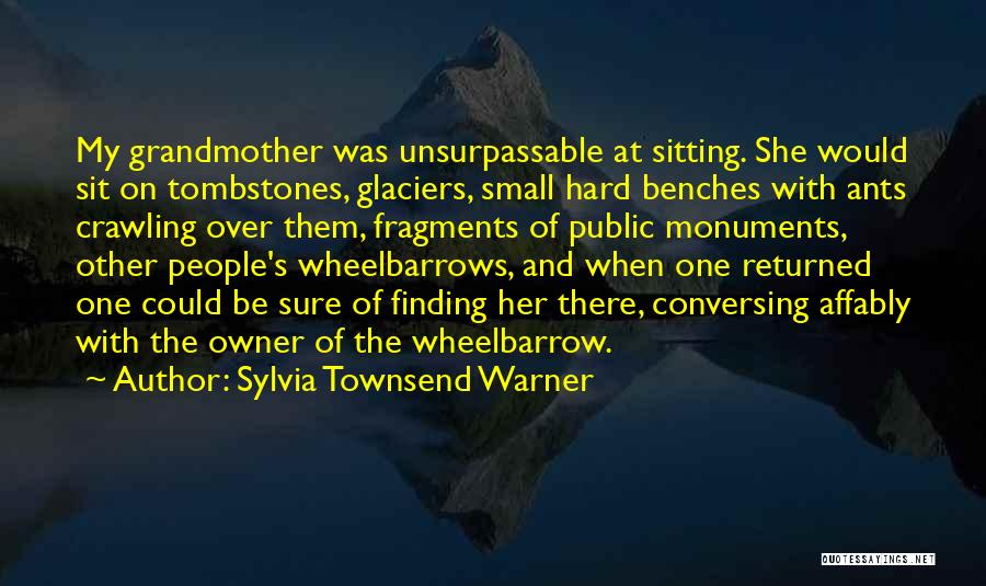 Wheelbarrow Quotes By Sylvia Townsend Warner