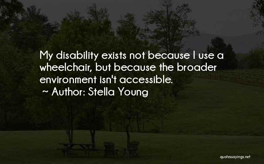 Wheelchair Disability Quotes By Stella Young