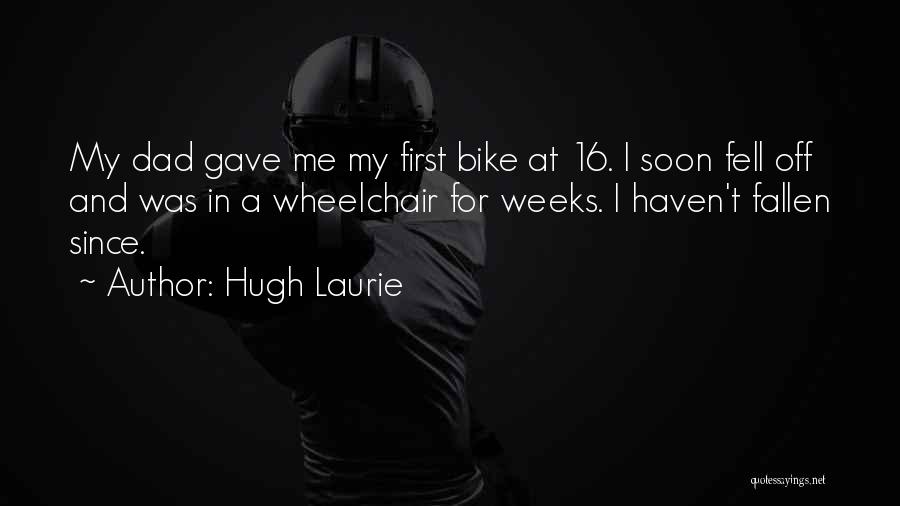 Wheelchair Quotes By Hugh Laurie